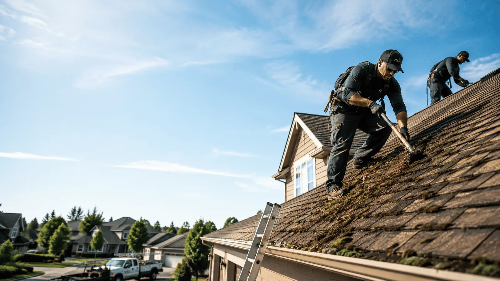 Roof Moss Removal in Frankton, IN near me